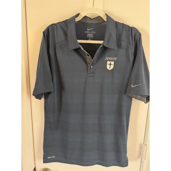 Jesuit Rangers College Preparatory School Nike DriFit Polo Size S VGUC - Picture 2 of 3